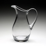 Whitney Pitcher 10 1/2\ Color 	Clear
Capacity 	1800ml / 3 Pint
Dimensions 	10 ½\ / 26.5cm
Material 	Handmade Glass
Pattern 	Whitney